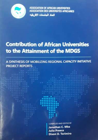 Contribution of African Universities to the attainment of the MDGs